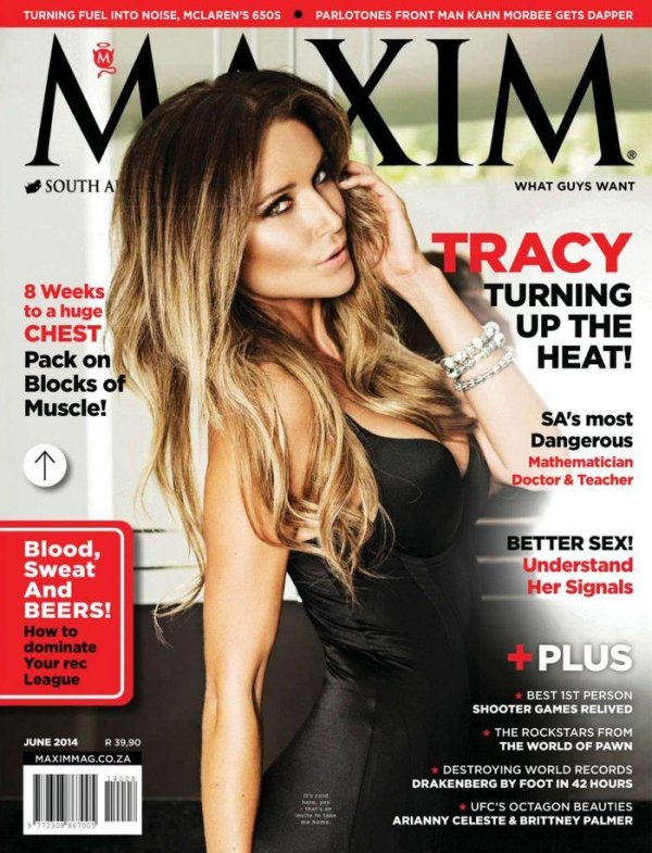 Tracy McGregor - Maxim June 2014 South Africa