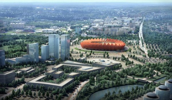 Подготовка стадионов к чемпионату мира по футболу 2018 в России