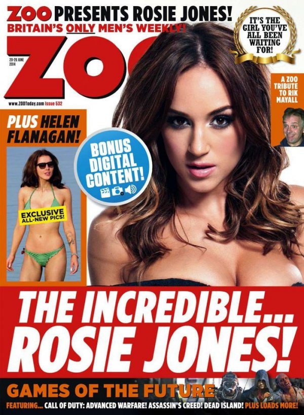 Rosie Jones - ZOO 20 June 2014 UK