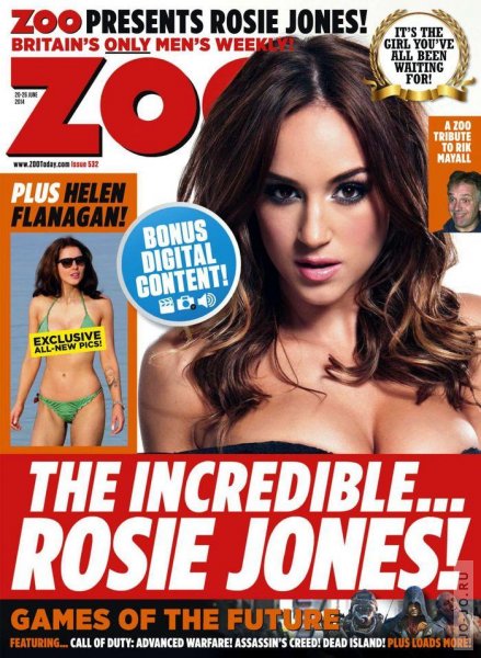 Rosie Jones - ZOO 20 June 2014 UK