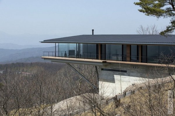 Дом над пропастью: оригинальный архитектурный проект от японских дизайнеров