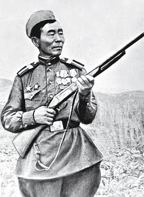 Сибирский снайпер Семен Номоконов, который уничтожил 360 фашистов за годы войны