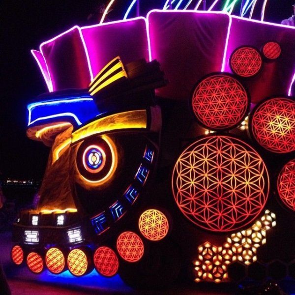 Закрытие фестиваля "Burning Man 2014" в Неваде