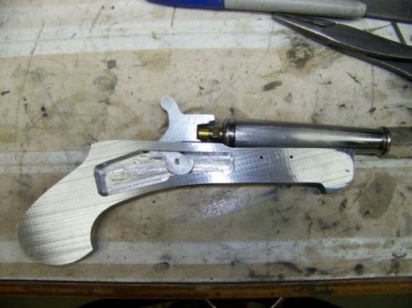 Изготовление креативного складного ножа своими руками