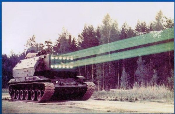 Советские разработки боевых лазерных установок