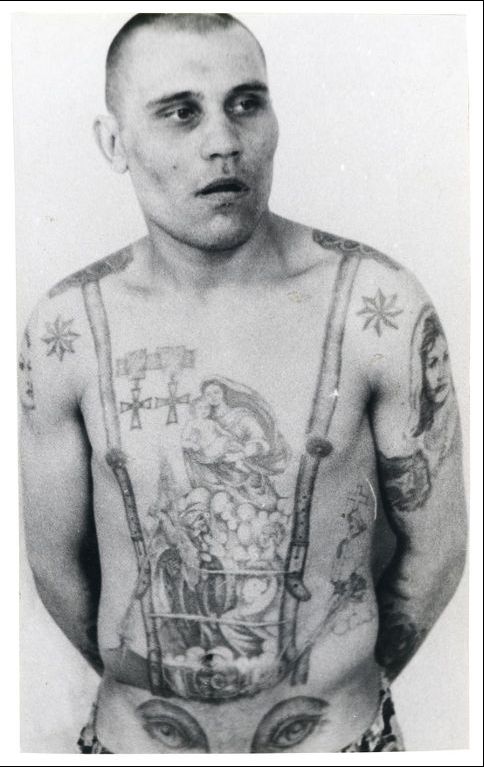 Тюремные татуировки времен СССР и их описание