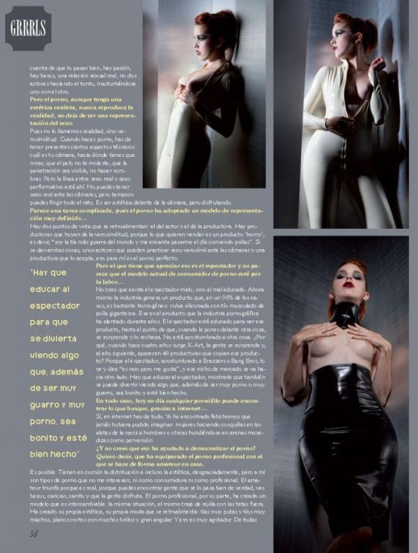 Amanda Miler - Primera Linea Issue 349 May 2014 Spain
