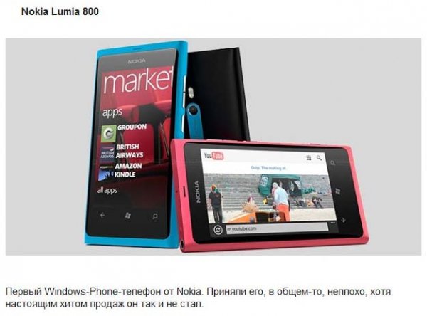 Продукция Nokia, повлиявшая на развитие мобильной индустрии