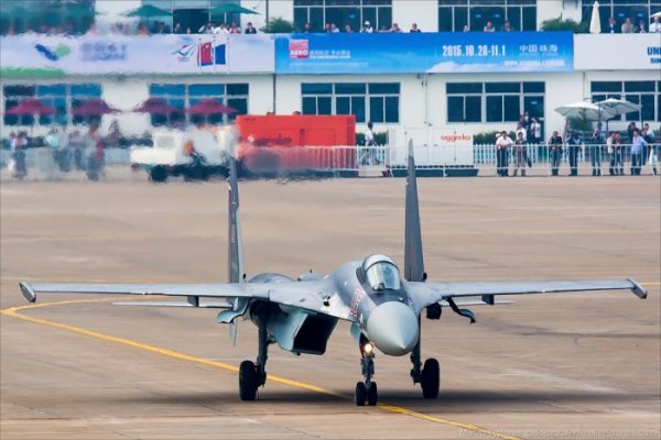 Су-35 на авиасалоне China Air Show-2014