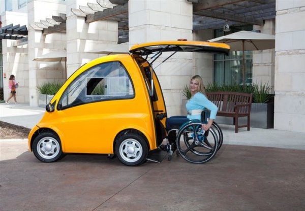 Kenguru - уникальный автомобиль для инвалидов-колясочников