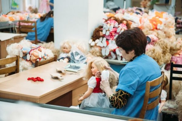 Фотоотчет с посещения фабрики детских игрушек