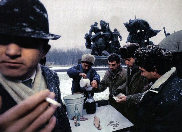 Москва в 1990 году