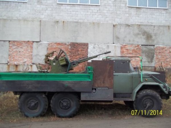 Самодельные бронемашины из Украины