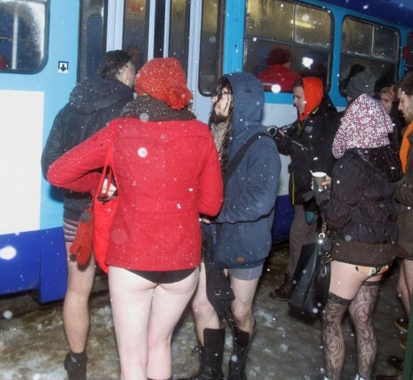       The No Pants Subway Ride