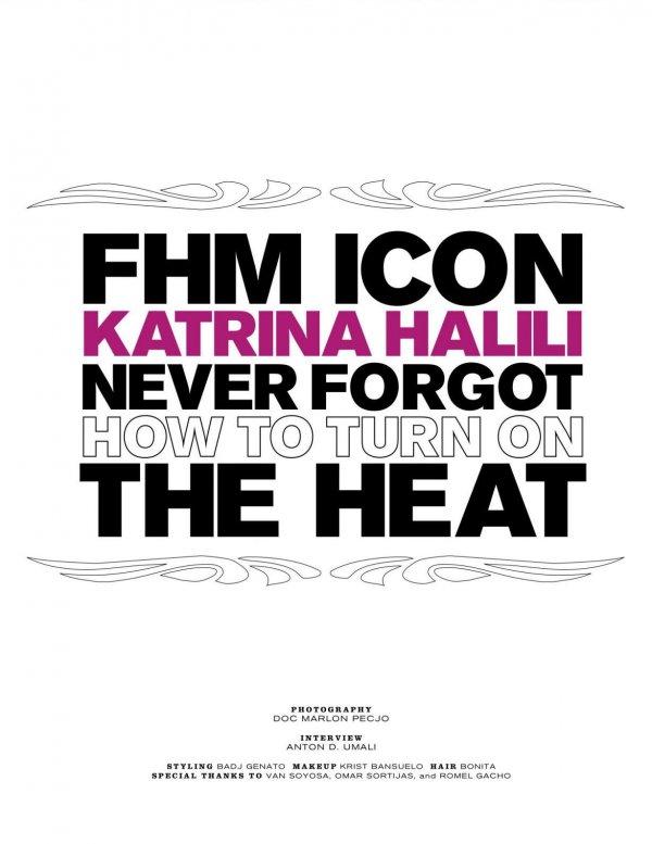 Katrina Halili - FHM January 2015 Philippines