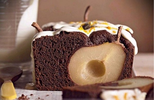 Шоколадный пирог с грушей, ожидание и реальность