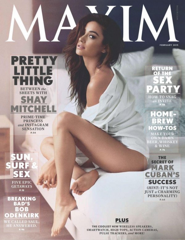 Shay Mitchell - Maxim February 2015 USA