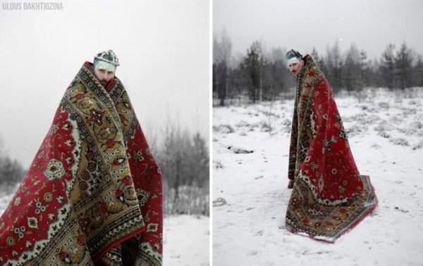 Сюрреалистичный фотопроект «Русские сказки на новый лад» от Юлдуз Бахтиозины