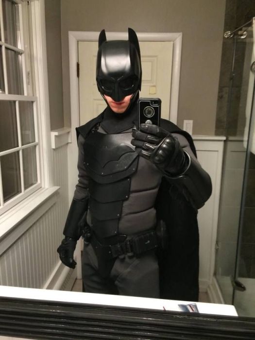 Самодельный костюм Бэтмена, в котором не страшно ввязаться в драку