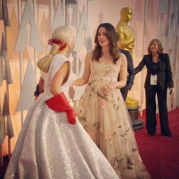 Церемония вручения премии «Оскар-2015» на фото в Instagram