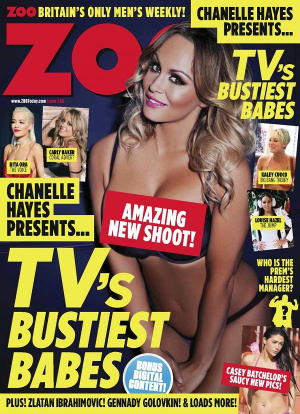 Chanelle Hayes - ZOO 20 February 2015 UK