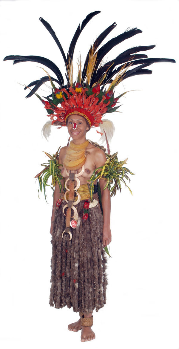 Участницы конкурса красоты в Папуа - Новой Гвинее. НЮ