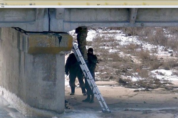 Украинские военные произвели минирование мостов на границе с Крымом