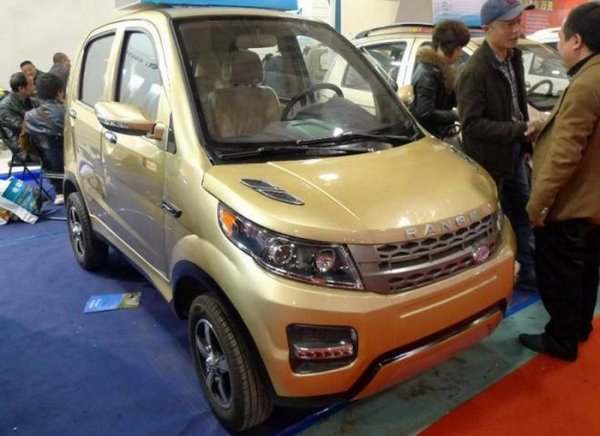 Китайцы показали электромобиль с элементами дизайна внедорожников Range Rover