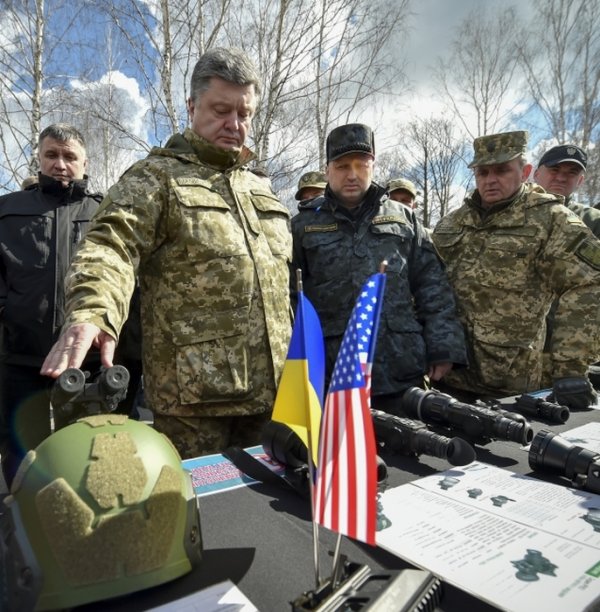 Под Киевом прошла выставка военной техники