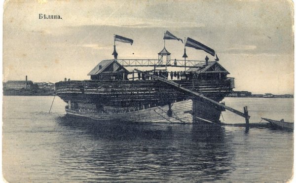 Беляна – судно для сплавки леса