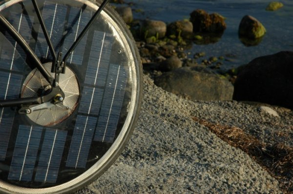 В Дании создали велосипед, который приводится в движение энергией солнца