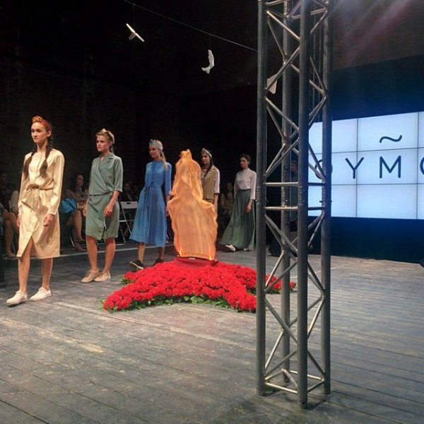 В Москве прошел модный показ «патриотической одежды»