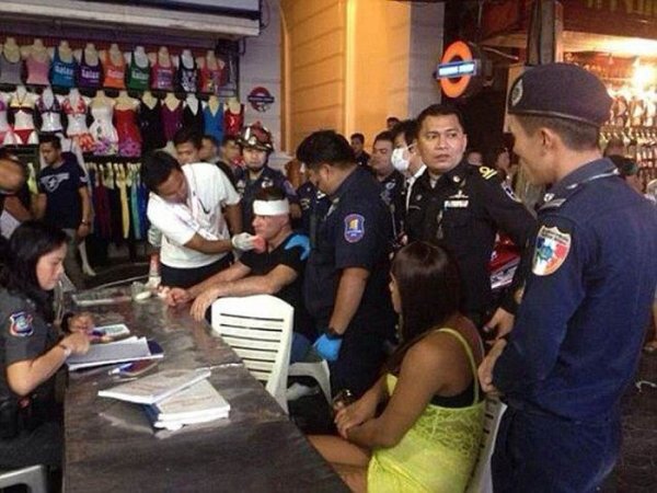 В Таиланде отвергнутый трансвестит разбил туристу голову