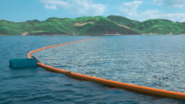 В следующем году будет запущена первая автономная система очистки океана