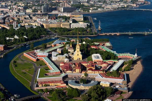 Санкт-Петербург с вертолета
