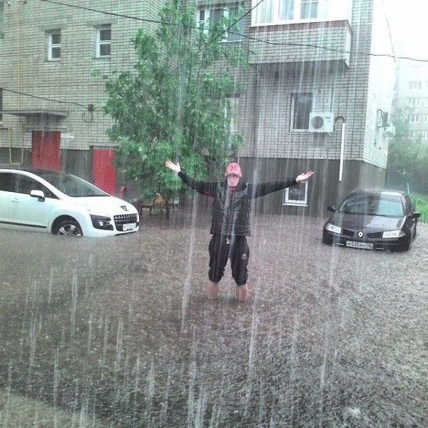 В Курске случился потоп