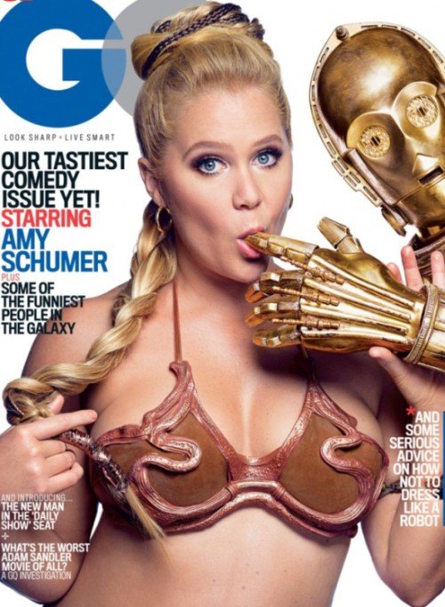 Эми Шумер предстала в образе раскрепощенной принцессы Леи из «Звёздных войн» в новой фотосесси для журнала GQ