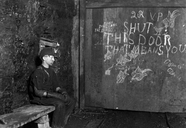 Работающие американские дети начала XX века