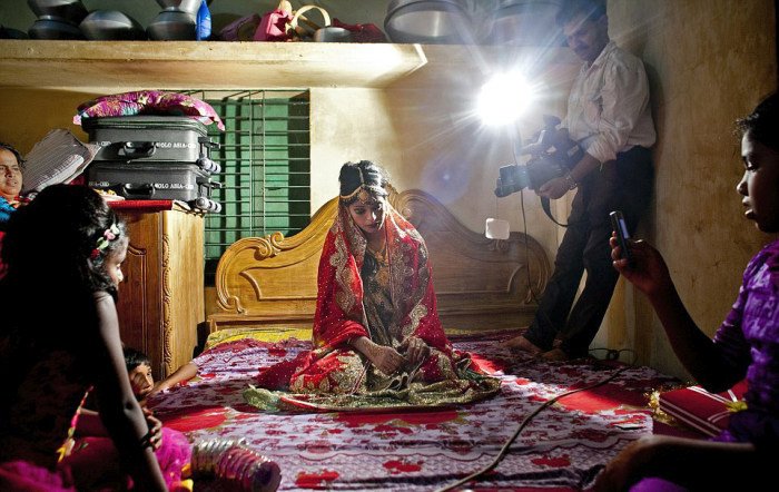 Типичная свадьба в Бангладеше