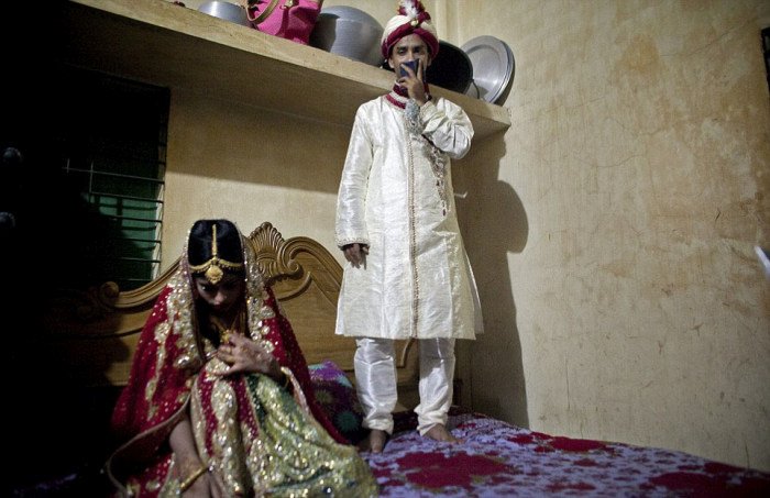 Типичная свадьба в Бангладеше