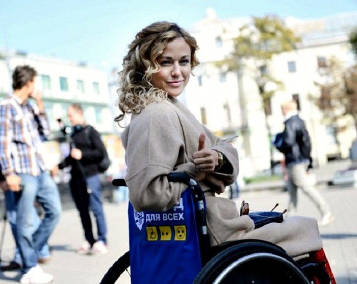 Ксения Безуглова – красавица, которая пытается улучшить жизнь московских инвалидов