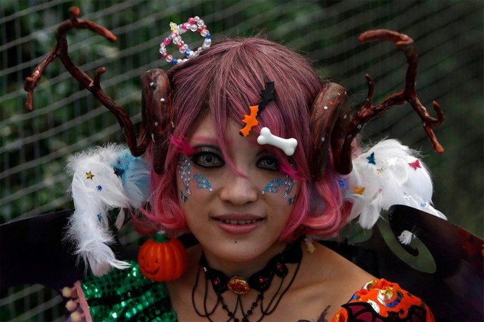 Японцы тоже любят Хэллоуин