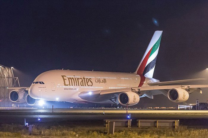  Emirates Airline   Airbus A380  615  