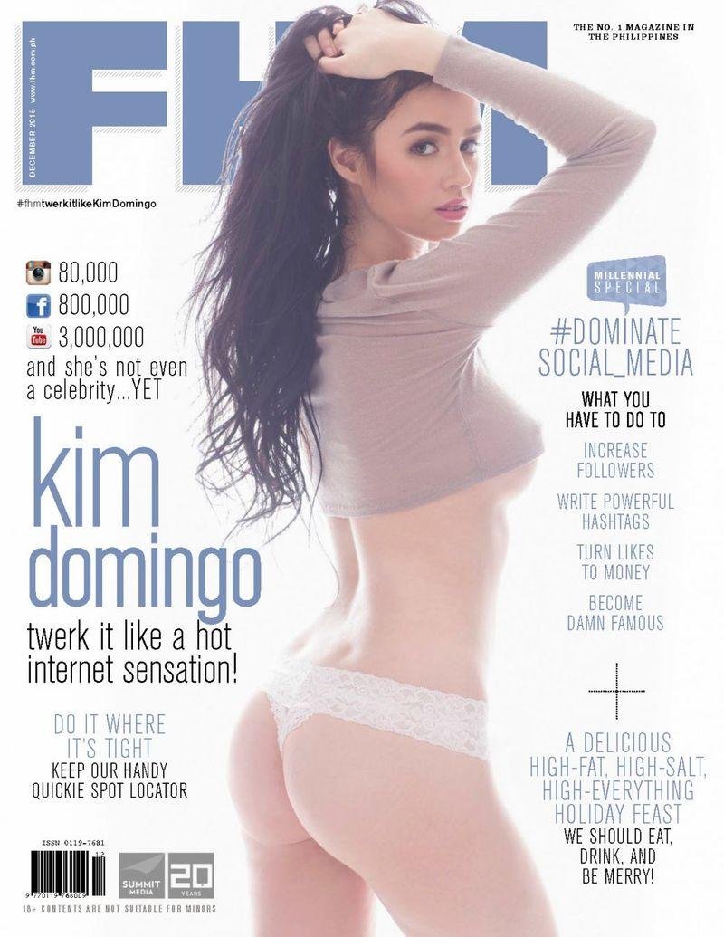Kim Domingo - FHM December 2015 Philippines