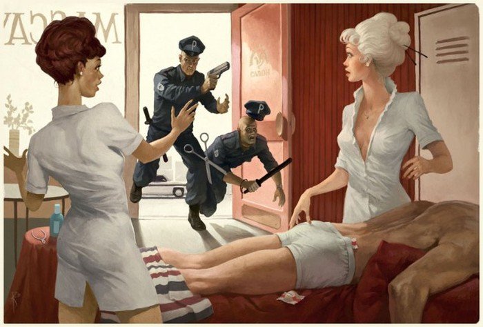 Pin-up (-)  -