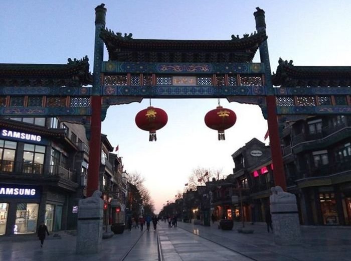 Безлюдный Пекин в канун Китайского Нового года