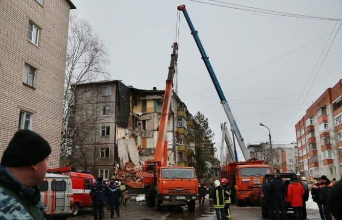В Ярославле из-за взрыва бытового газа частично обрушился жилой дом