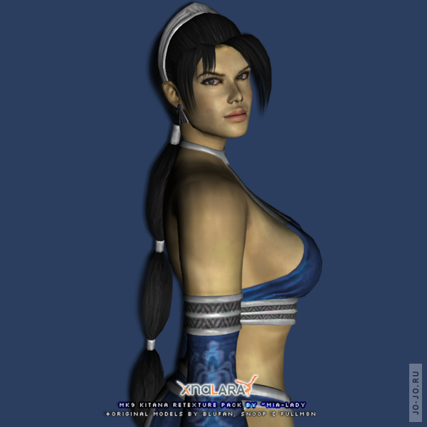 Kitana (Китана) самая красивая героиня Mortal Kombat 9