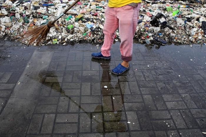 Последствия мощного тайфуна «Хайма» на Филиппинах (29 фото)