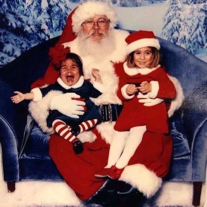  Дети, которые боятся Санта-Клауса (27 фото)